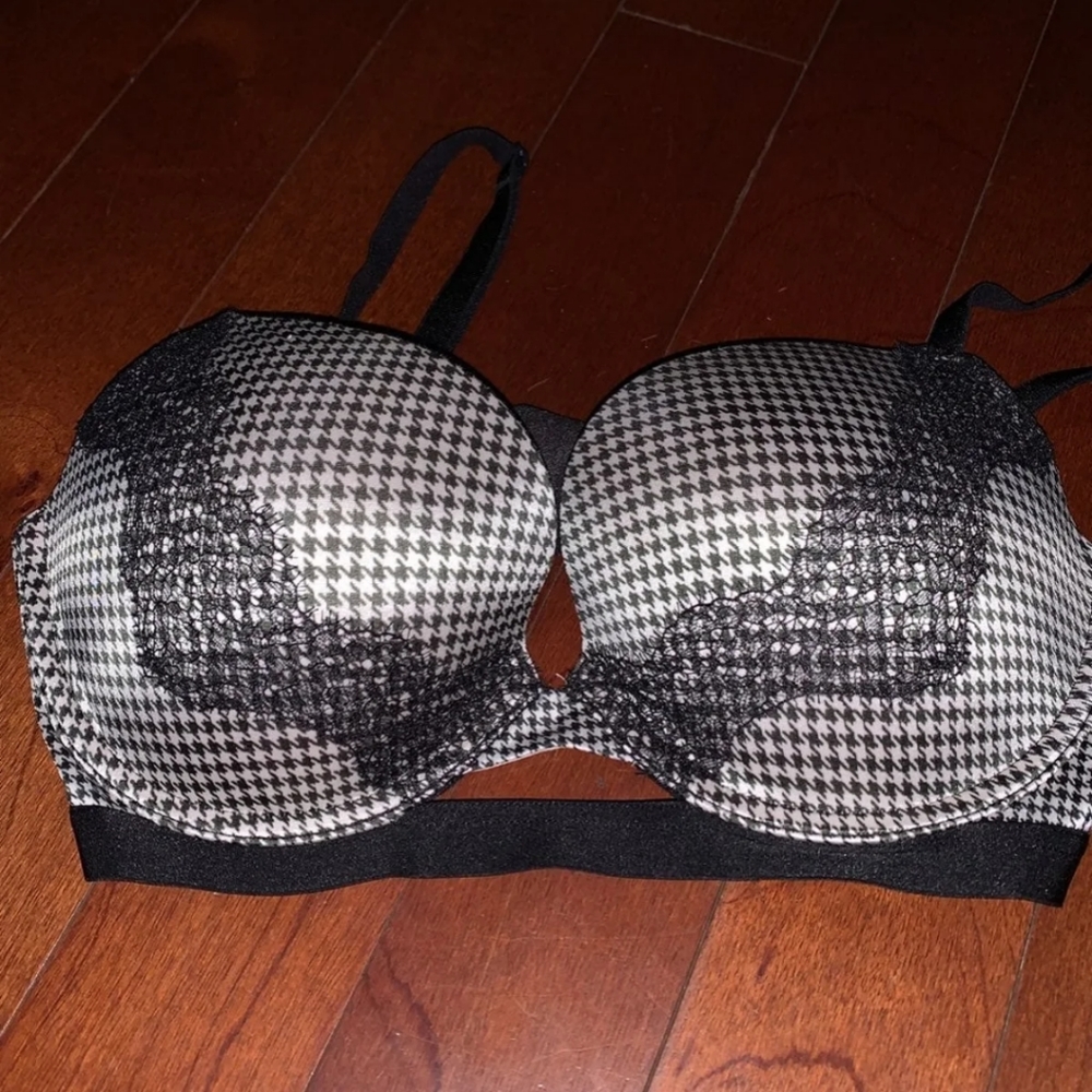 Victoria Secret Houndstooth 34D Very Sexy Bra